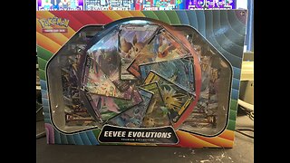 Opening A Pokemon TCG: Eevee Evolutions Premium Collection