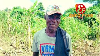 Peyizan nan plèn Ba Maribawou pa sispann plenyen paske se sou nan redi yap plante #video #haiti