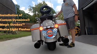 Custom Dynamics Magic Brake Strobes for the 2022 Indian Chieftain Limited