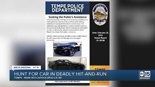 Police searching for driver in deadly hit-and-run crash