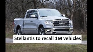 Stellantis Chrysler Dodge recall 1M vehicles