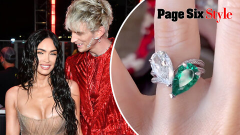 Megan Fox's engagement ring has thorns and hurts to remove