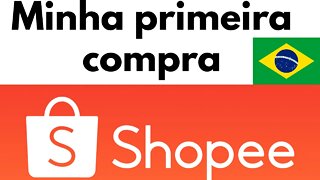 Minha primeira compra na Shopee😲