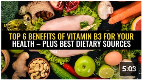 Top 6 benefits of vitamin B3 for your health – plus best dietary sources