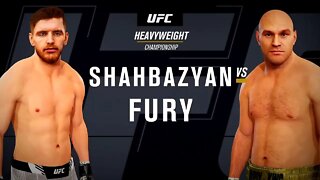 EA Sports UFC 4 Gameplay Tyson Fury vs Edmen Shahbazyan