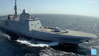 On board a French warship protecting Red Sea vessels from Houthi attacks • FRANCE 24