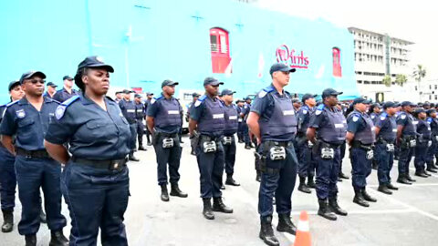 S 100-strong Cape Town CBD deployment of Law Enforcement Officers (1)