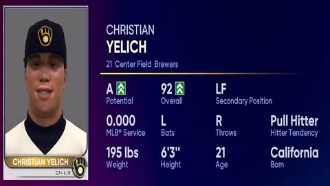 How To Create Christian Yelich MLB The Show 22