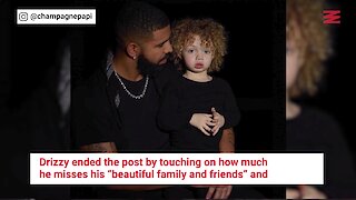 Drake Shares Photos Of His Son For The First Time With A Touching Message (PHOTOS)