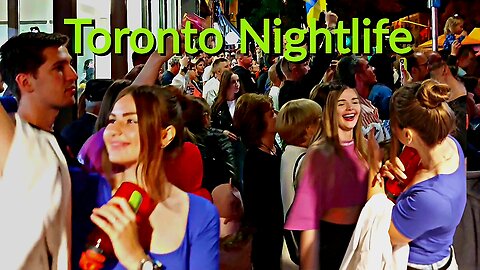 【4K】Ukrainian Nightlife Toronto Canada 🇨🇦