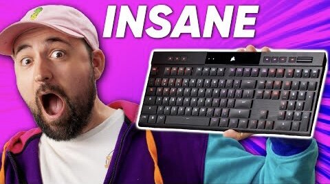 Corsair's THINNEST keyboard yet - Corsair K100 Air (ShortCircuit)