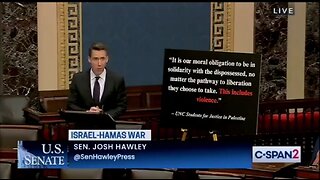 Sen Hawley UNLOADS on Dem For Blocking Resolution Condemning Anti-Semitism on College Campuses