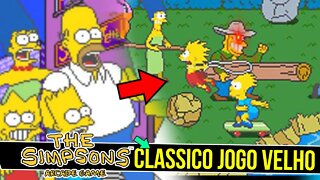 o Melhor jogo dos SIMPSONS - Simpsons Arcade #shorts
