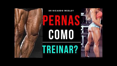 Treino HIPERTROFIA para Pernas/ Membros Inferiores: exercícios, objetivo, volume, pré-exaustão