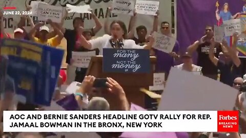 BRONX: AOC Bizarrely Dances, Loses It During Speech: Trying to Outdo President Trump?