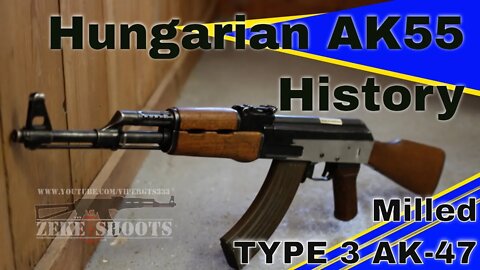 History of the Hungarian AK55
