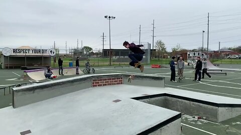 360 Tre Flip Over Gap