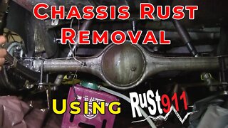 Chassis Rust Removal with Rust 911