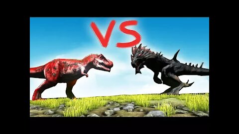 Alpha Rex VS Reaper Queen || ARK: Survival Evolved || Neroku