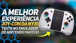 O MELHOR JOY-CON PARA O NINTENDO SWITCH E EMULADOR DE SWITCH YUZU!