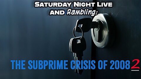 Subprime Crisis Part Deux