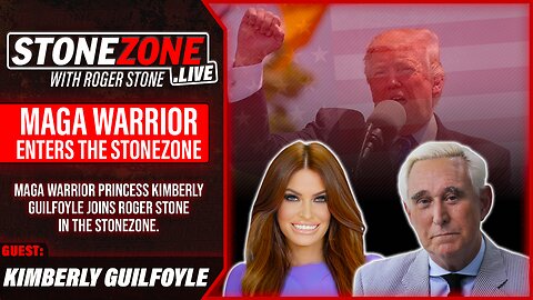 MAGA WARRIOR PRINCESS Kimberly Guilfoyle Joins Roger Stone in The StoneZONE