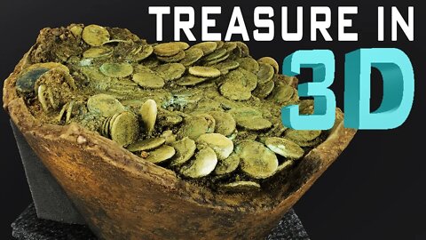 $50,000 In Silver & Bronze Roman Coins Found! VIEW IN 3D!