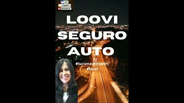 Loovi - seguro auto #shorts #lucianaventurini #loovi