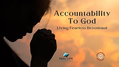 Accountability To God