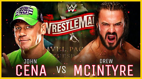 John cena vs Drew Mcintyre Full Match | Gameplay|