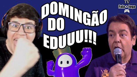 GAMES EDUUU E AS VIDEO-CASSETADAS FALL GUYS!!! (REACT)
