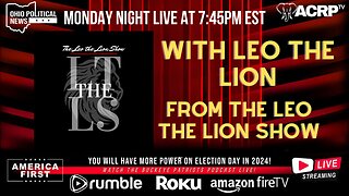 Leo the Lion of The Leo the Lion show | LIVE 7:45pm!