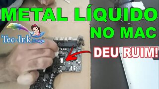 Bora Aplicar Metal Líquido No MacBook Pro A1278 Que Está Esquentando Demais | PROCESSADOR i5 2435M