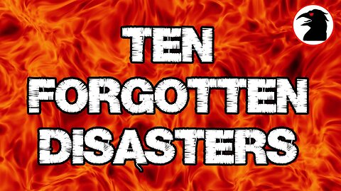 Ten Forgotten Disasters - Have you heard of any of these?? A Brief History of Forgotten Tragedy.