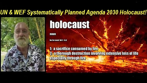 Max Igan: A Systematically Planned WEF & UN Agenda 2030 Holocaust! [30.08.2023]