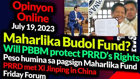 Maharlika Budol Fund? ICC to Get Duterte? Will PBBM Protect? - GTNR with Ka Mentong and Ka Ado