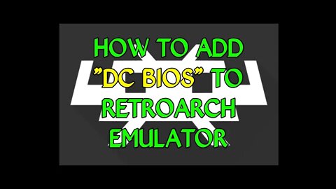 How to Add DC BIOS to Retroarch (Android) System Folder