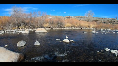 Flyfishing on the Truckee river