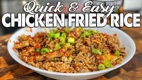 How To Make Chicken Fried Rice on a Blackstone Griddle