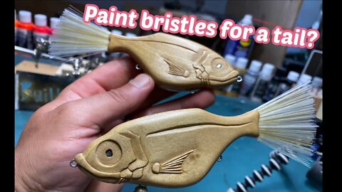 lure making -brush tail fishing lures part 1