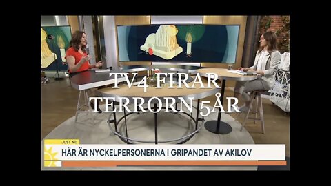 TV4 UPPMÄRKSAMMAR SVENSK TERROR 5 ÅR