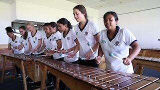 SOUTH AFRICA - Durban - Griffin girls marimba band (Video) (4kV)
