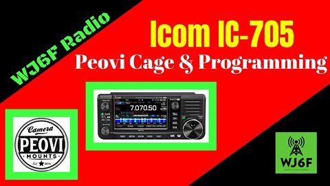 Icom IC-705 Overview, Peovi Cage and Programming