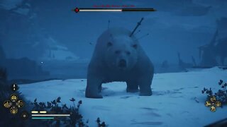 ASSASSIN'S CREED VALHALLA Defeating the giant polar bear in Norway