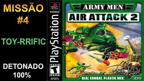 [PS1] - Army Men: Air Attack 2 - [Missão 4 - Toy-Rrific] - Detonado 100% - 1440p