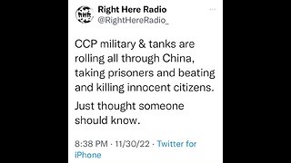 CCP Clamps Down On Protests!