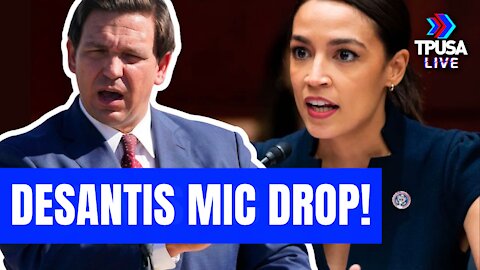 GOV. DESANTIS RESPONDS TO REP. AOC CAUGHT VACATIONING IN FLORIDA