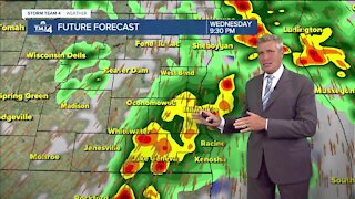 Wednesday is cloudy with chance for rain