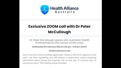 SAIF 25 - Health Alliance Australia Exclusive Zoom & Parents you are not your child's sovereign.