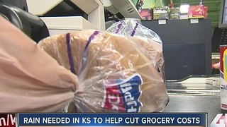 Rain needed in Kansas to help cut grocery costs